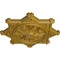 Ekena Millwork Antilles Ceiling Medallion (Fits Canopies up to 6"), Hand-Painted Pharaohs Gold, 38 1/4"OD x 1 1/2"P CM38ANPGS - alternate 3